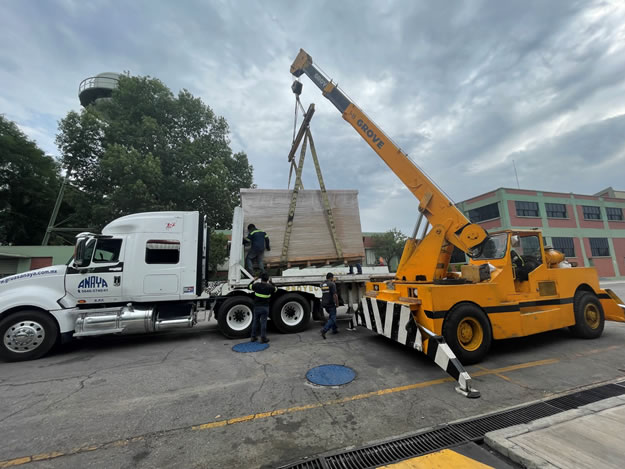 Traslado especializado de Plantas Industriales